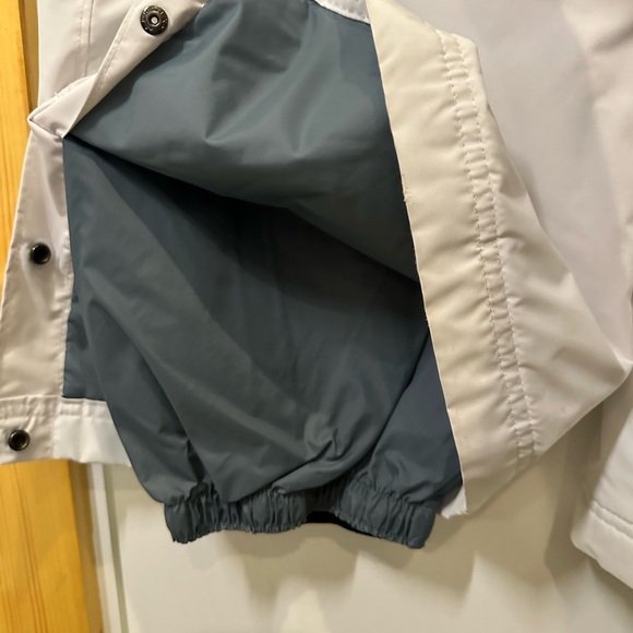 Columbia White Cargo Pants Waterproof Technical Fabric Snowpants - Picture 7 of 8